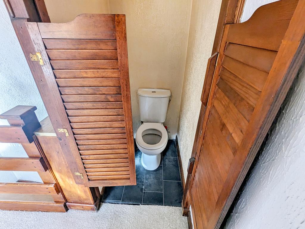 Upstairs toilet