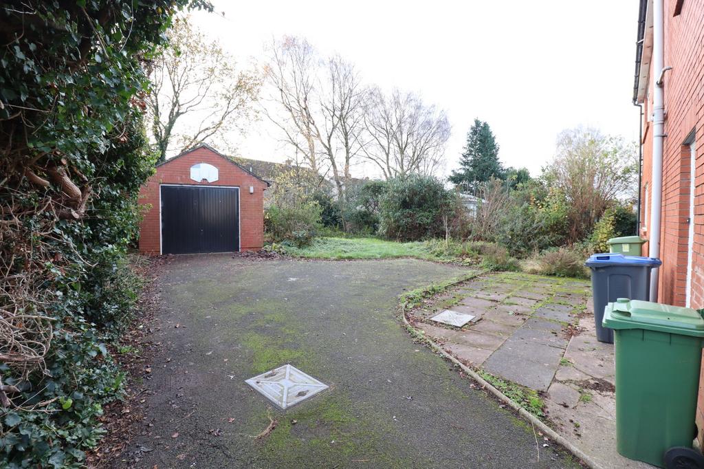 Driveway to garage