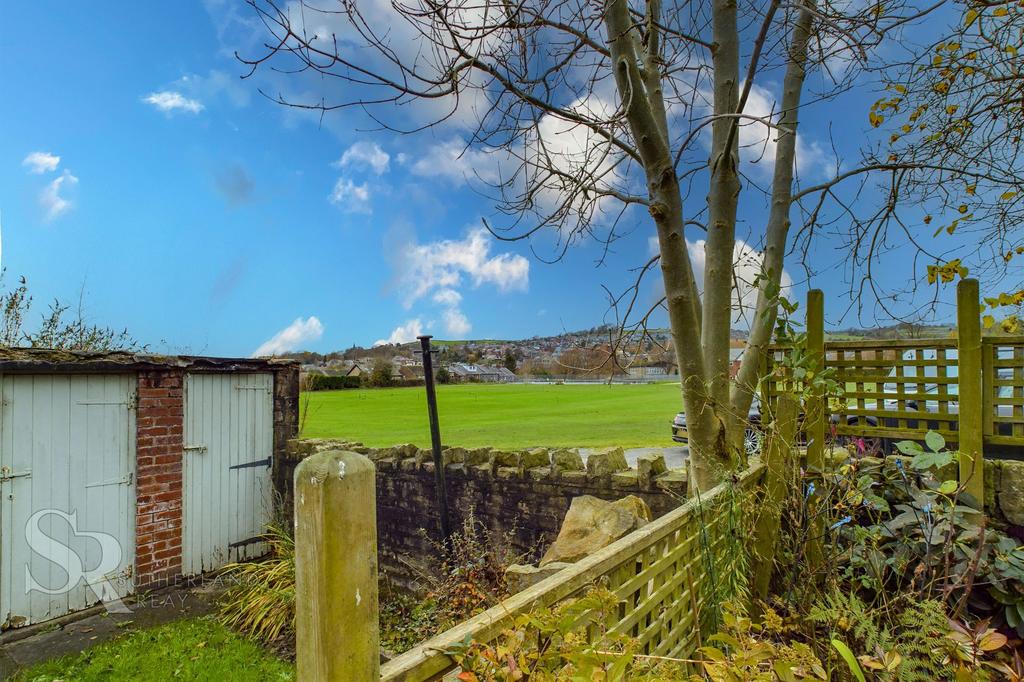 Rear Garden   Views over Cricket Pitch