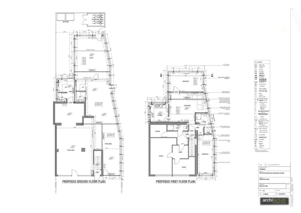 610 Bromford Lane lay out