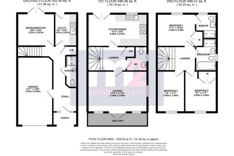 4 bedroom townhouse for sale, Melingriffith Close, Newport NP19