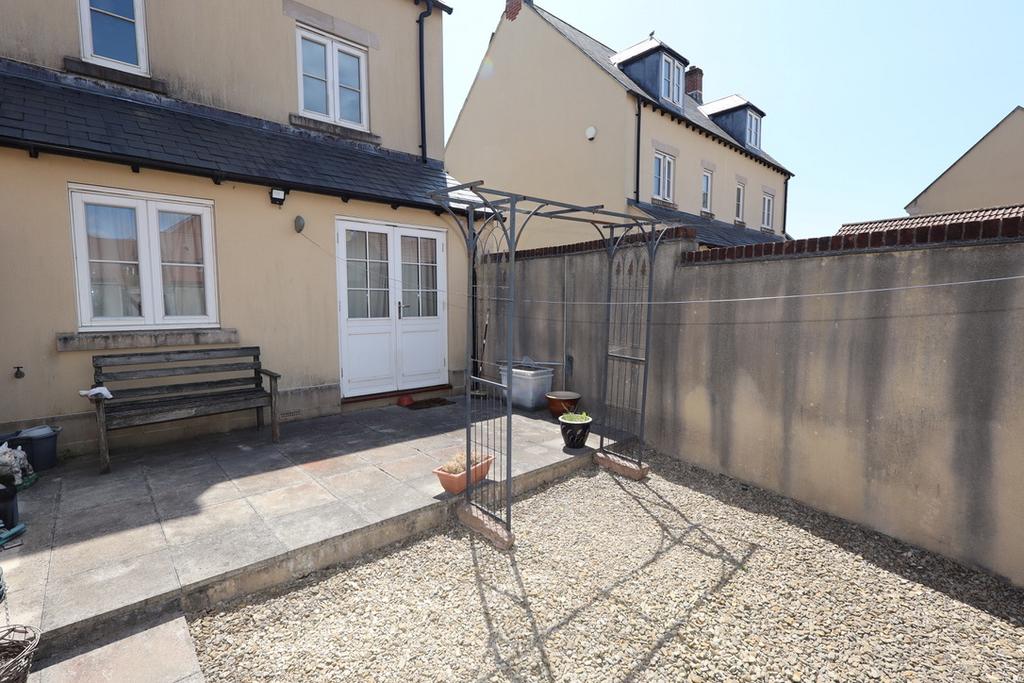 Rear elevation and garden