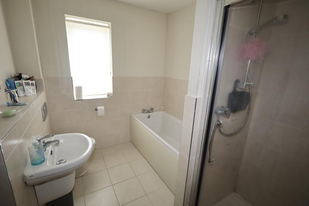 Family bath and shower room