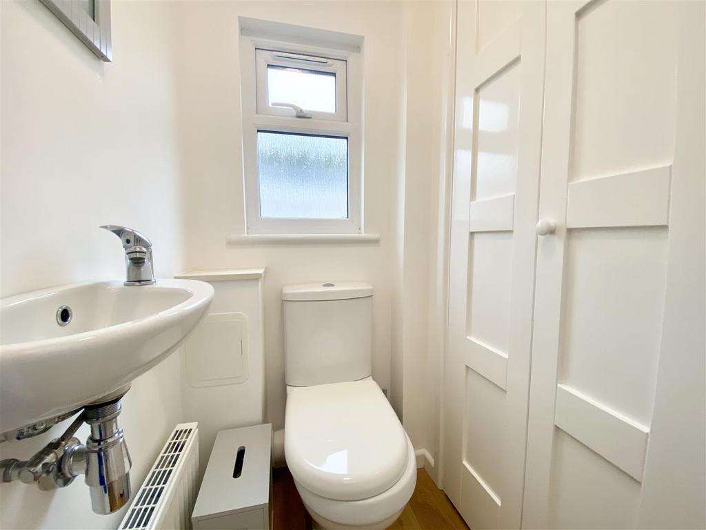 Downstairs cloakroom