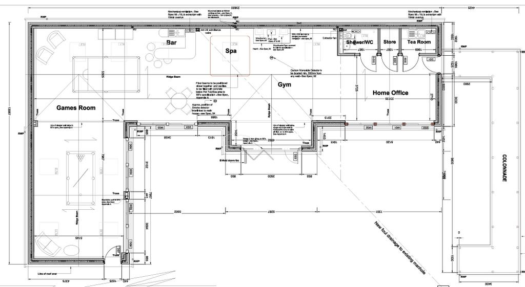 Games Room Plan