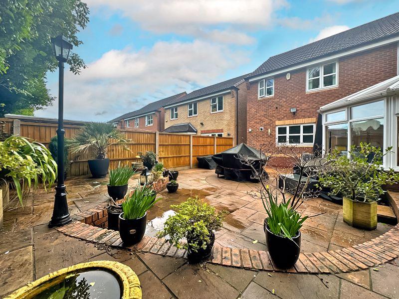 Rear garden
