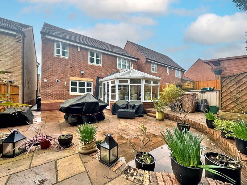 Rear garden
