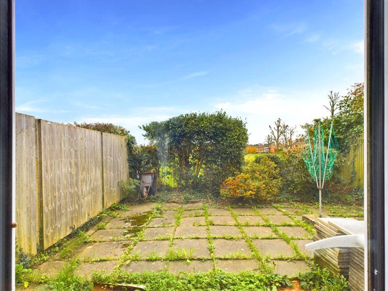 Rear patio