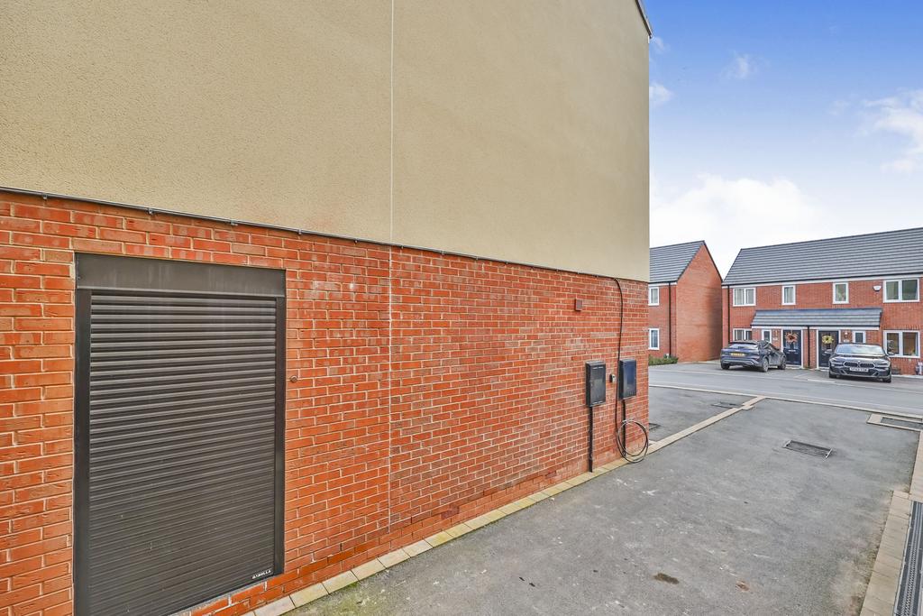 Driveway and Garage