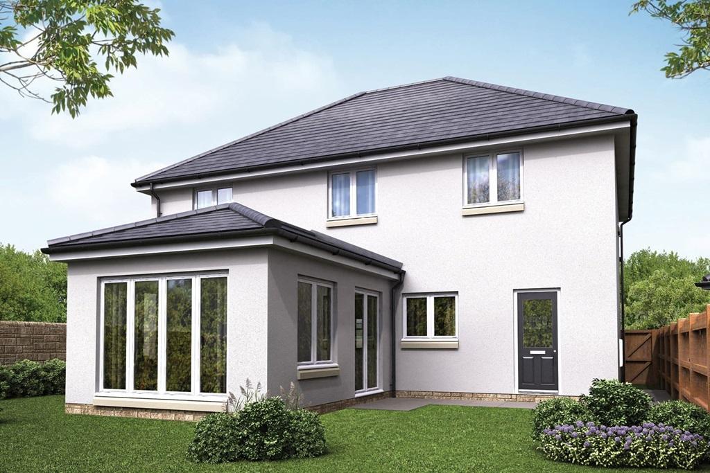 Garden room overlooking the rear garden