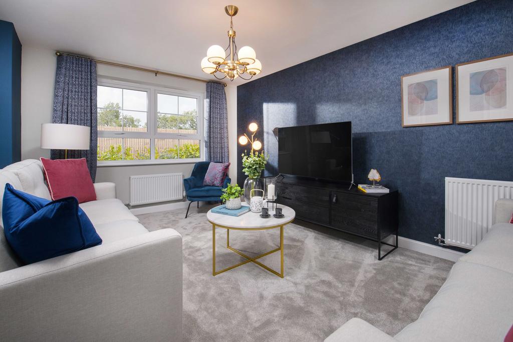 Ripon Show Homes lounge