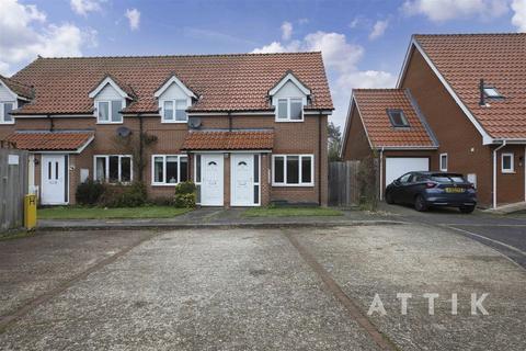 2 bedroom end of terrace house for sale, Forge Close, Old Buckenham