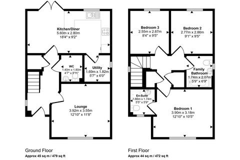 3 bedroom detached house for sale, Kettlewell Way, Fairfield, Stockton-on-Tees, Durham, TS21 1FZ