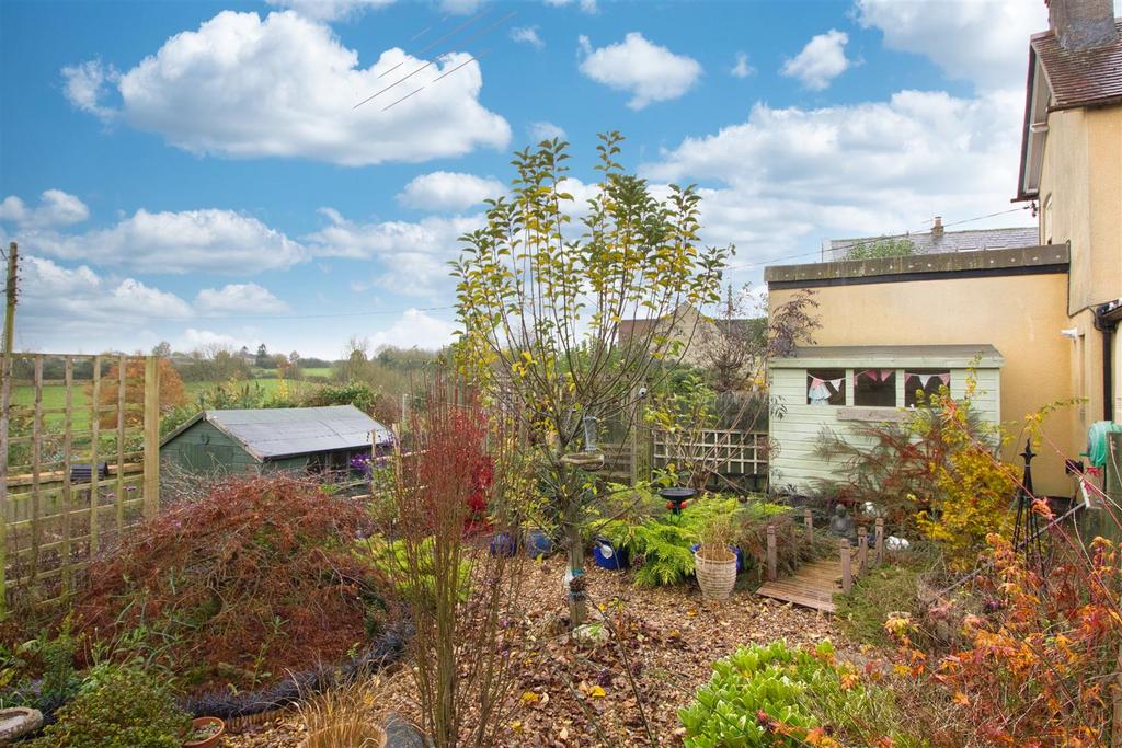 Rear garden storage