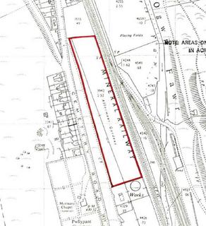 Land for sale, The Former Crossing station and land, Adjoining Cemetery Road, Ogmore Vale, Bridgend, CF32 7HR