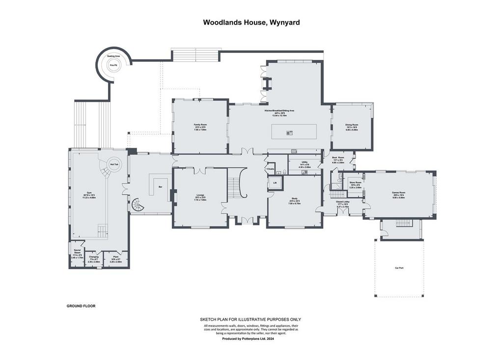 Woodlands House Proposed Accommodation