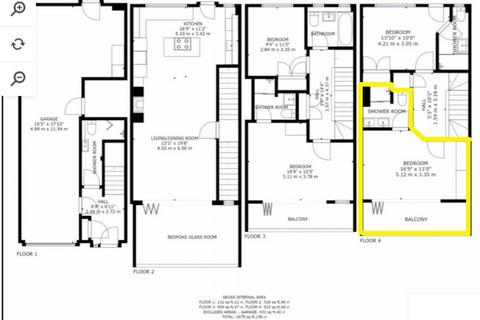 1 bedroom townhouse to rent, Battery Hill, Redruth TR16