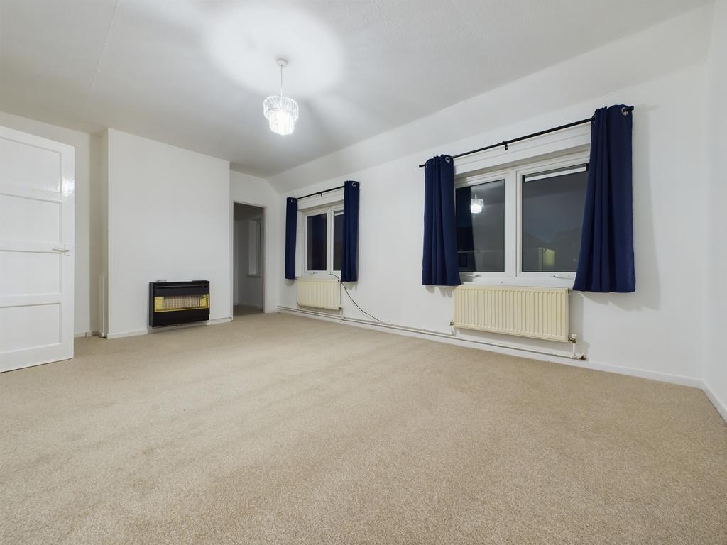 Living room, fireplace