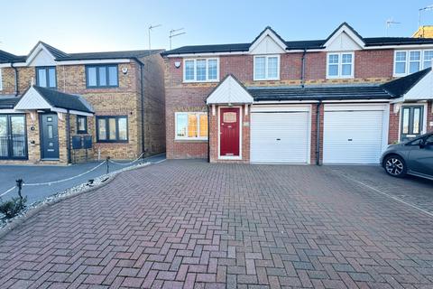 3 bedroom semi-detached house for sale, Fennel Grove, Peterlee, County Durham, SR8