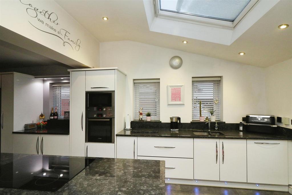 Extended kitchen