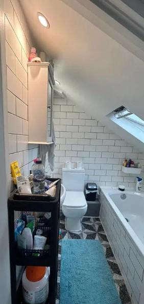 En suite bathroom