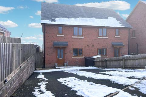 3 bedroom semi-detached house for sale, Plas Trannon, Trefeglwys, Caersws, Powys, SY17