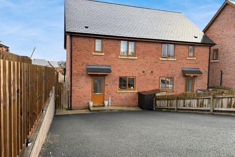 3 bedroom semi-detached house for sale, Plas Trannon, Trefeglwys, Caersws, Powys, SY17