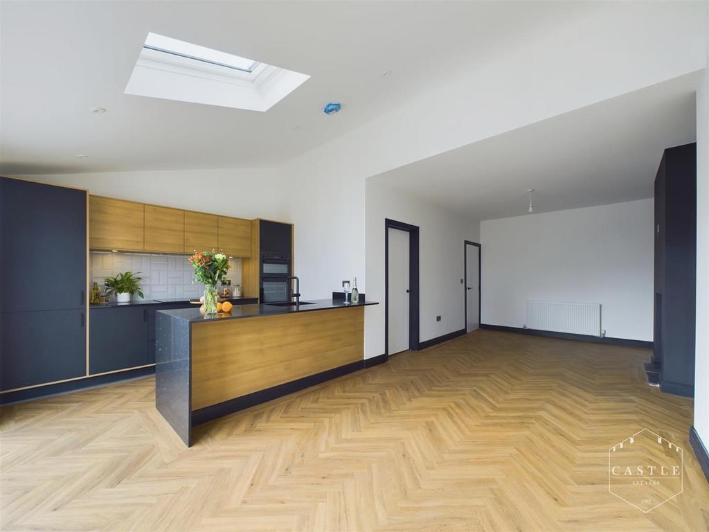 Open plan living kitchen