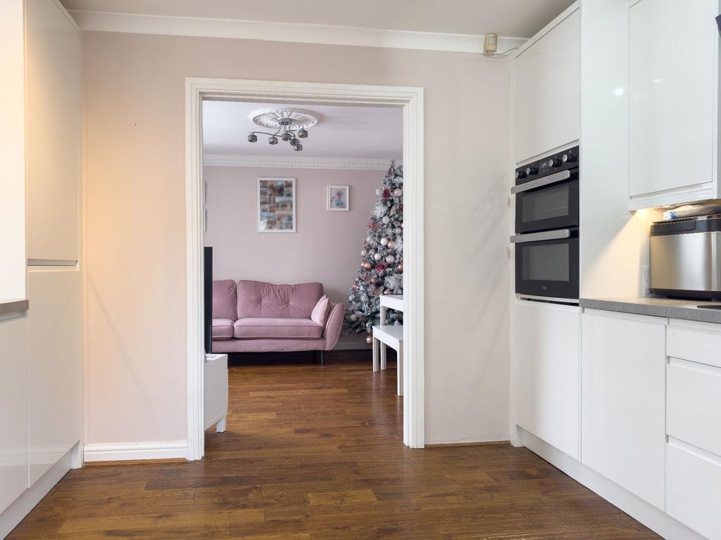 Kitchen open plan with the dining room