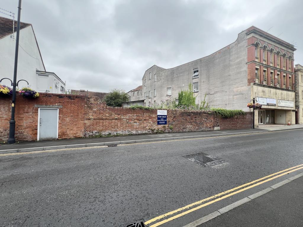 View of the site from High Street