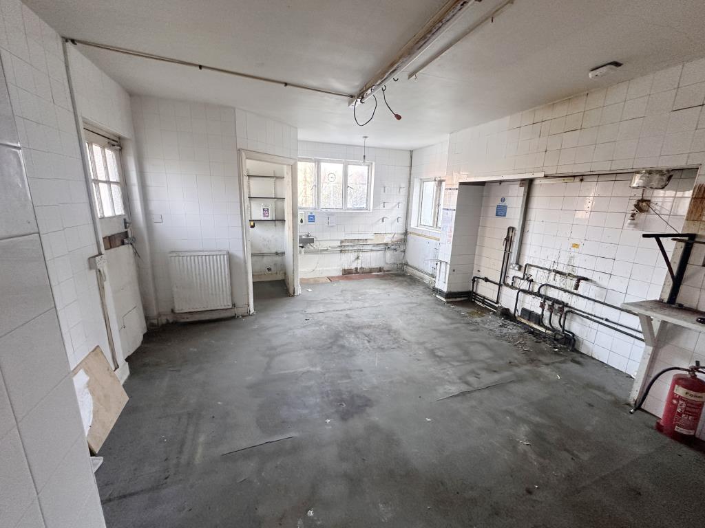 Large former commercial kitchen