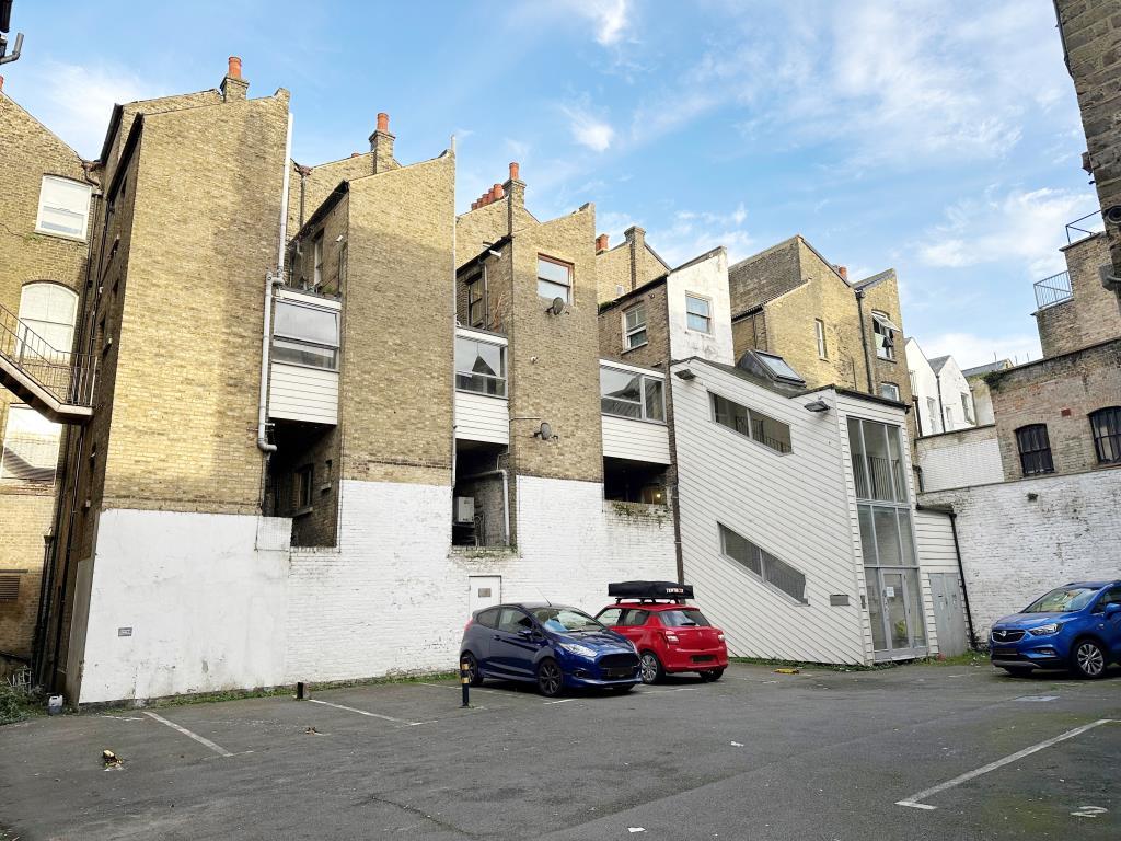 Exterior of block of flats