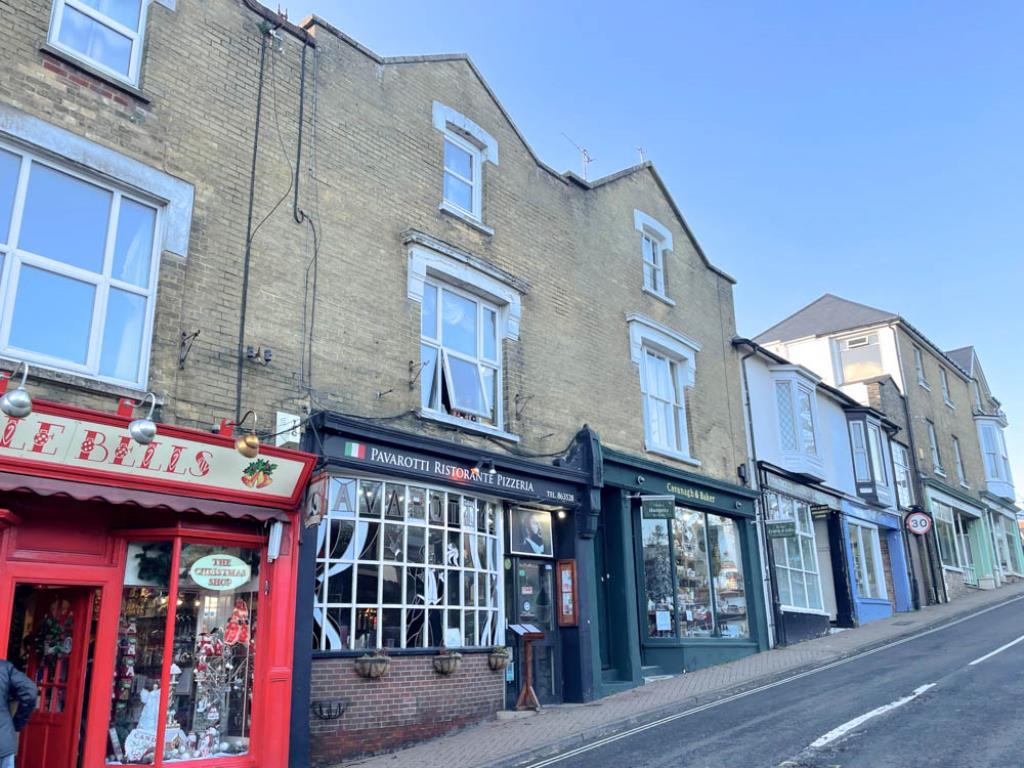 Front elevation from the High Street