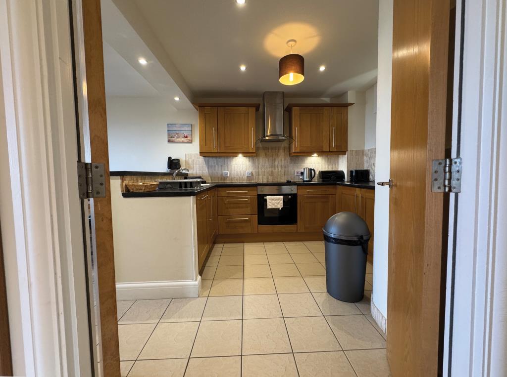 Kitchen area from the hallway