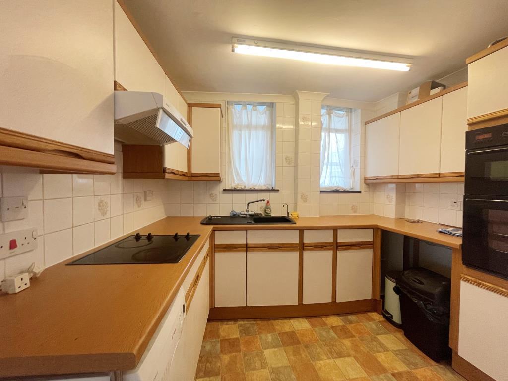 Kitchen with fitted units