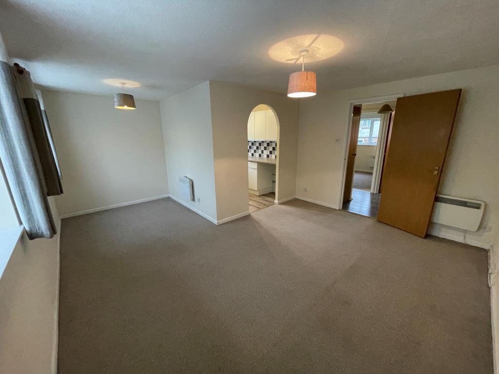 Living room with dining area