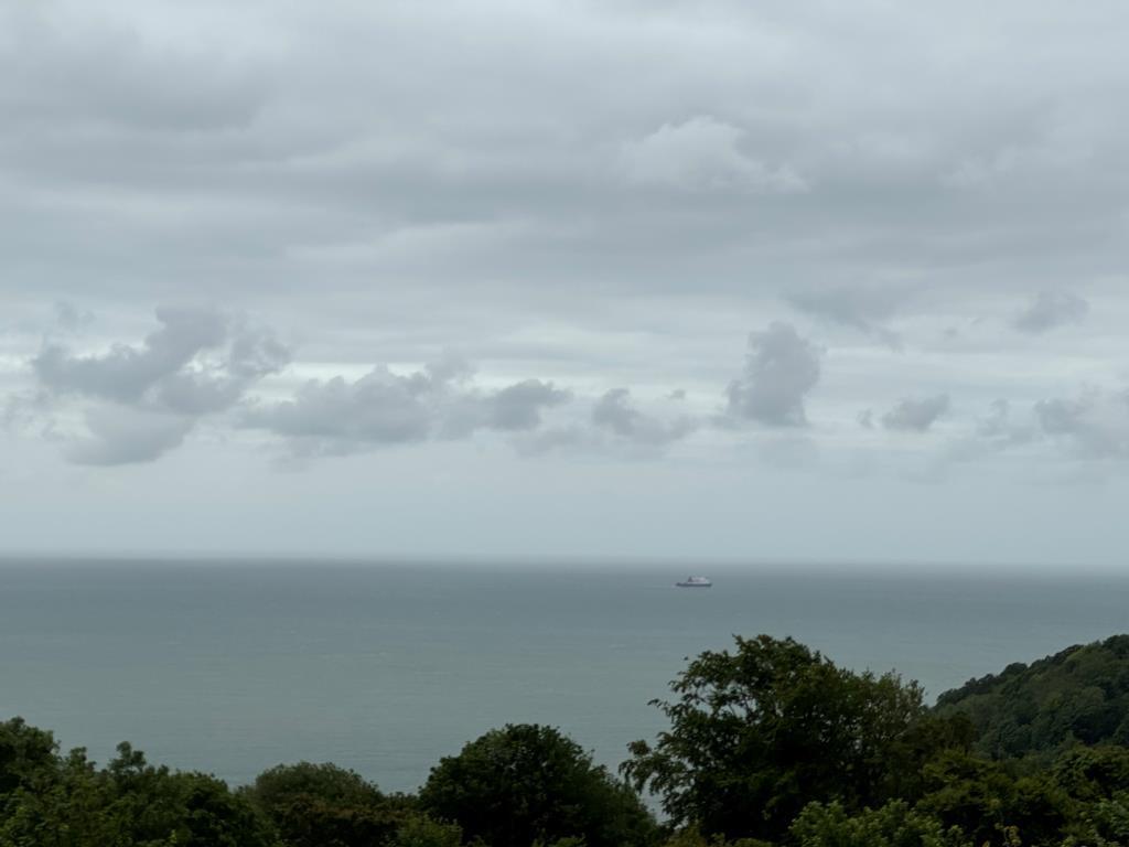 The Sea View from the rear of the property