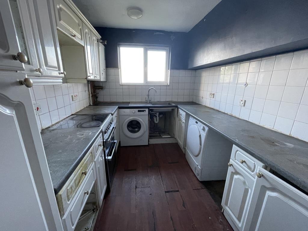Inside image of kitchen from hallway