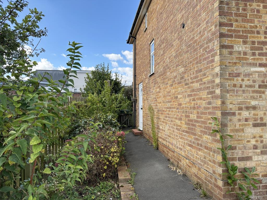 Private entrance to flat