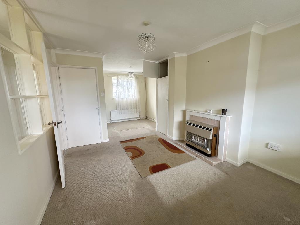 Living room with balcony access