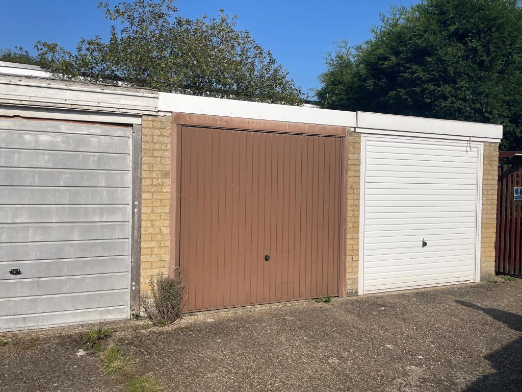 Lock up garage with up and over door