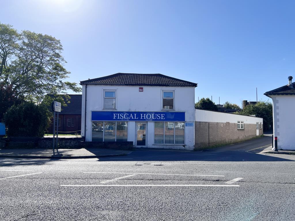 Front of building from main road