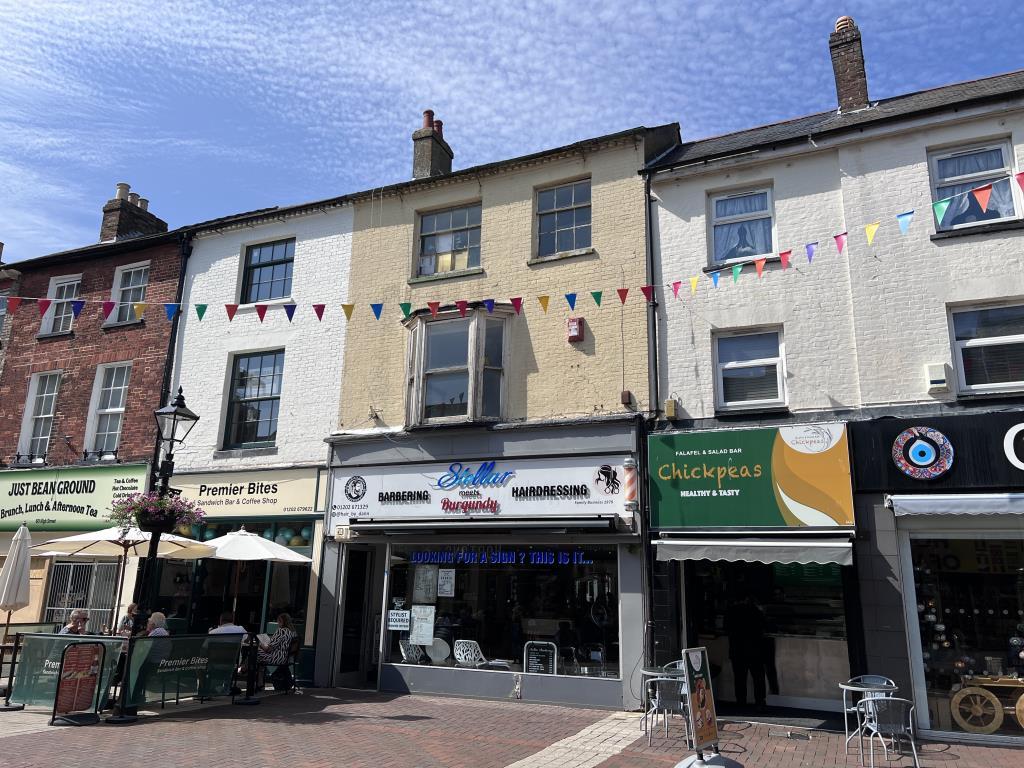 Maisonette above shop in popular high street