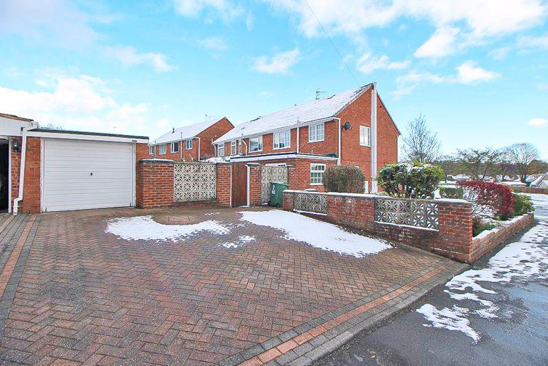 Driveway and garage