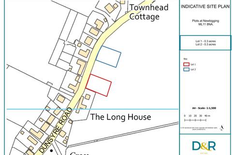 Plot for sale, Dunsyre Road, Newbigging, Lanarkshire, ML11