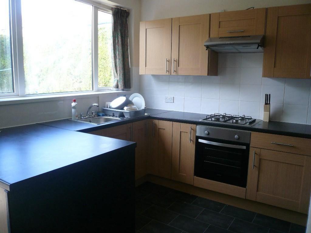 A bright and tidy kitchen featuring modern appl...