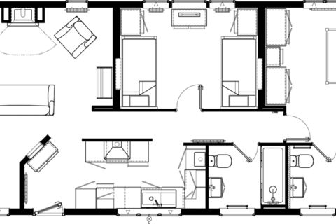 2 bedroom lodge for sale, Seal Bay Resort