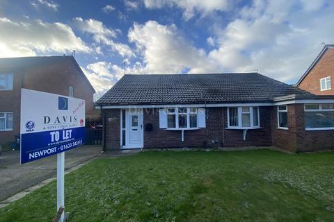 1 bedroom bungalow to rent, St. Brides Gardens, Newport, Newport. NP20 3AU