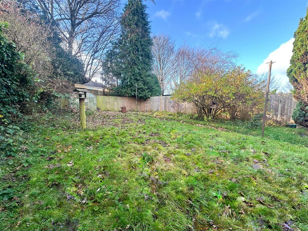 Rear garden