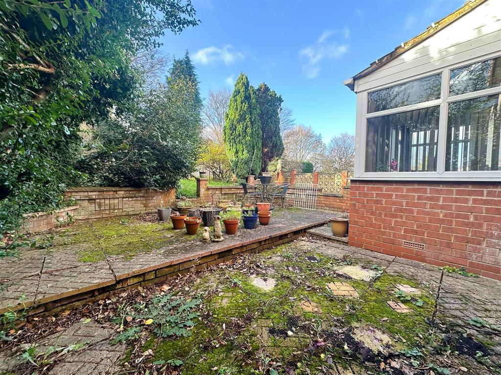 Rear garden
